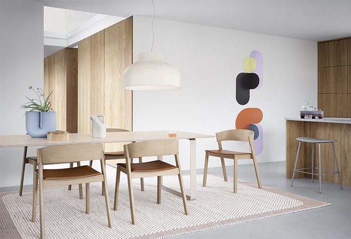 Muuto add side chair to the Cover range Sleeper
