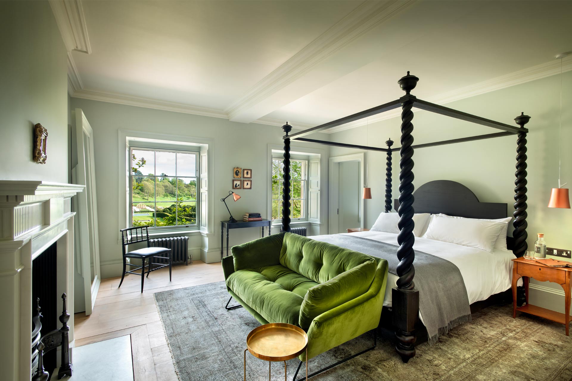 The Garden View Room at The Newt in Somerset, England