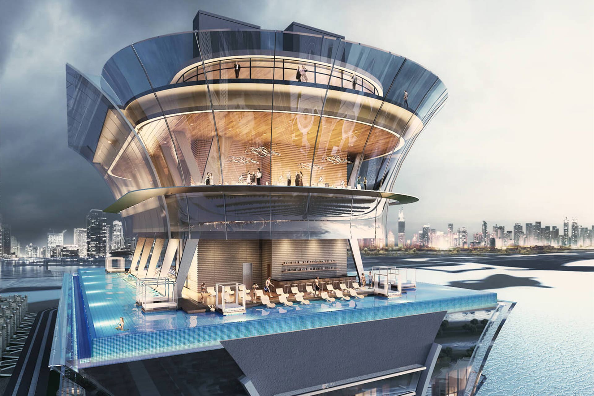 A rendering of St. Regis The Palm in Dubai