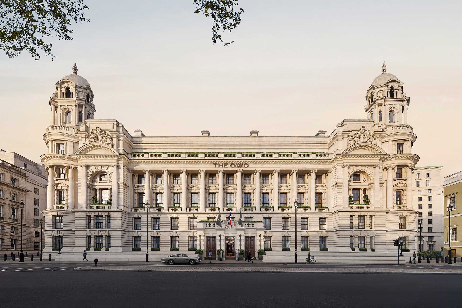 The Raffles Hotel in London