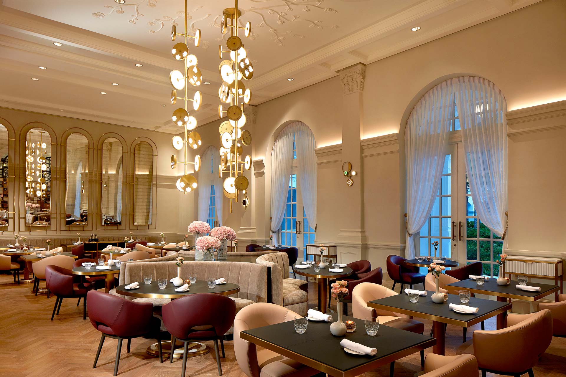 La Dame de Pic restaurant at Raffles Singapore