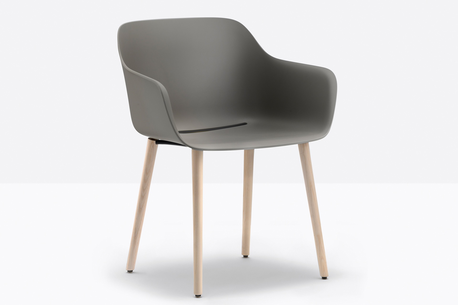 Grey cheap plastic chair
