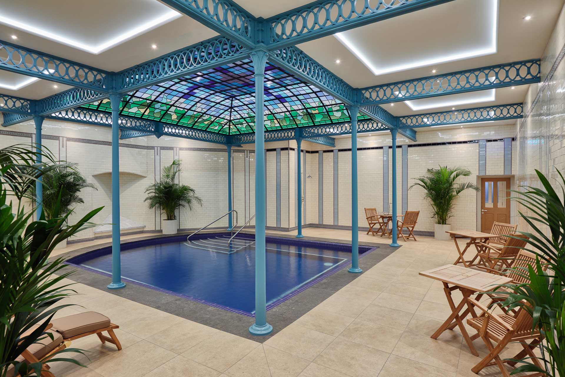 The Thermal Pool at Buxton Crescent hotel in Buxton, Derbyshire