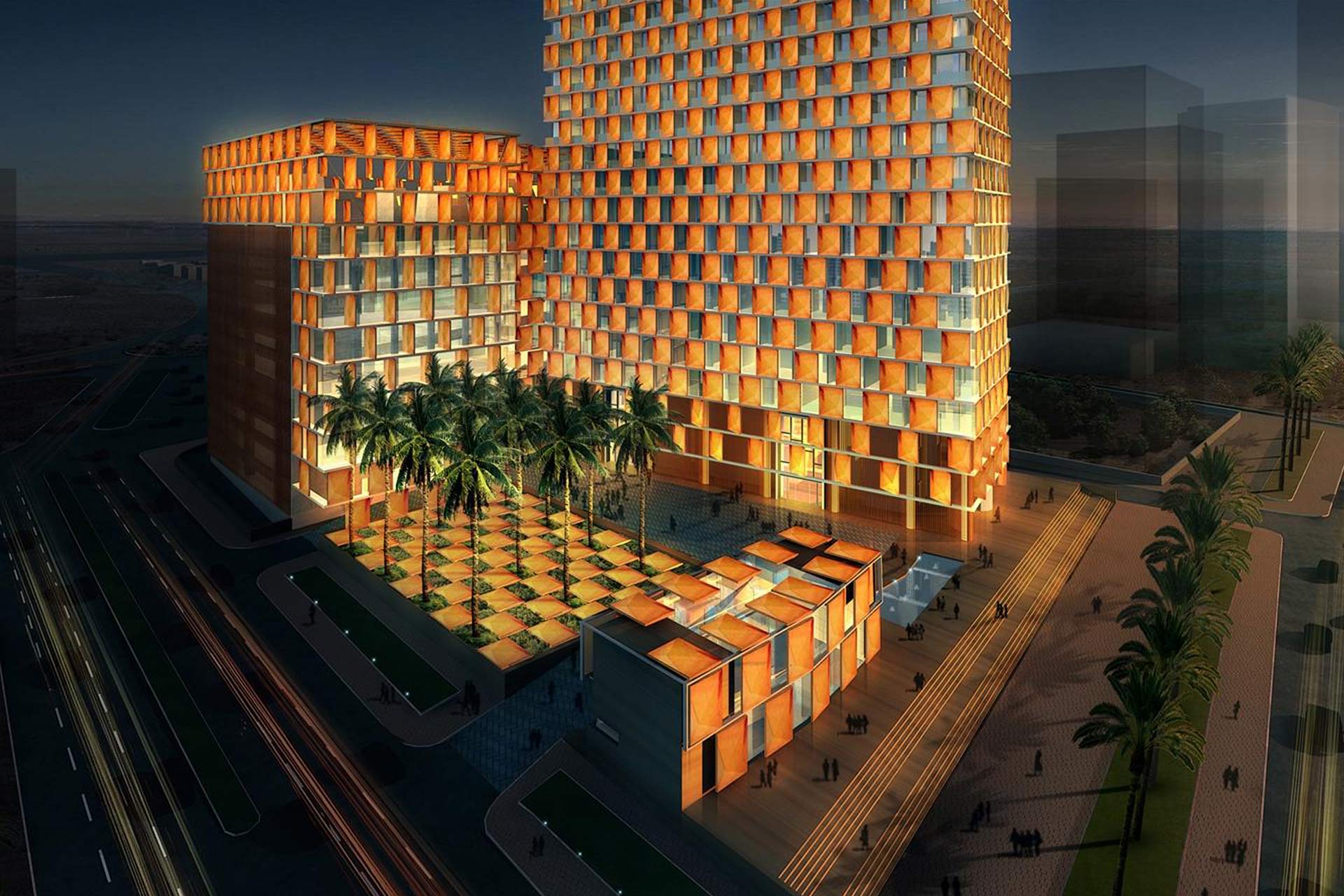 A rendering of Shangri-La Hotel & Residences Jeddah