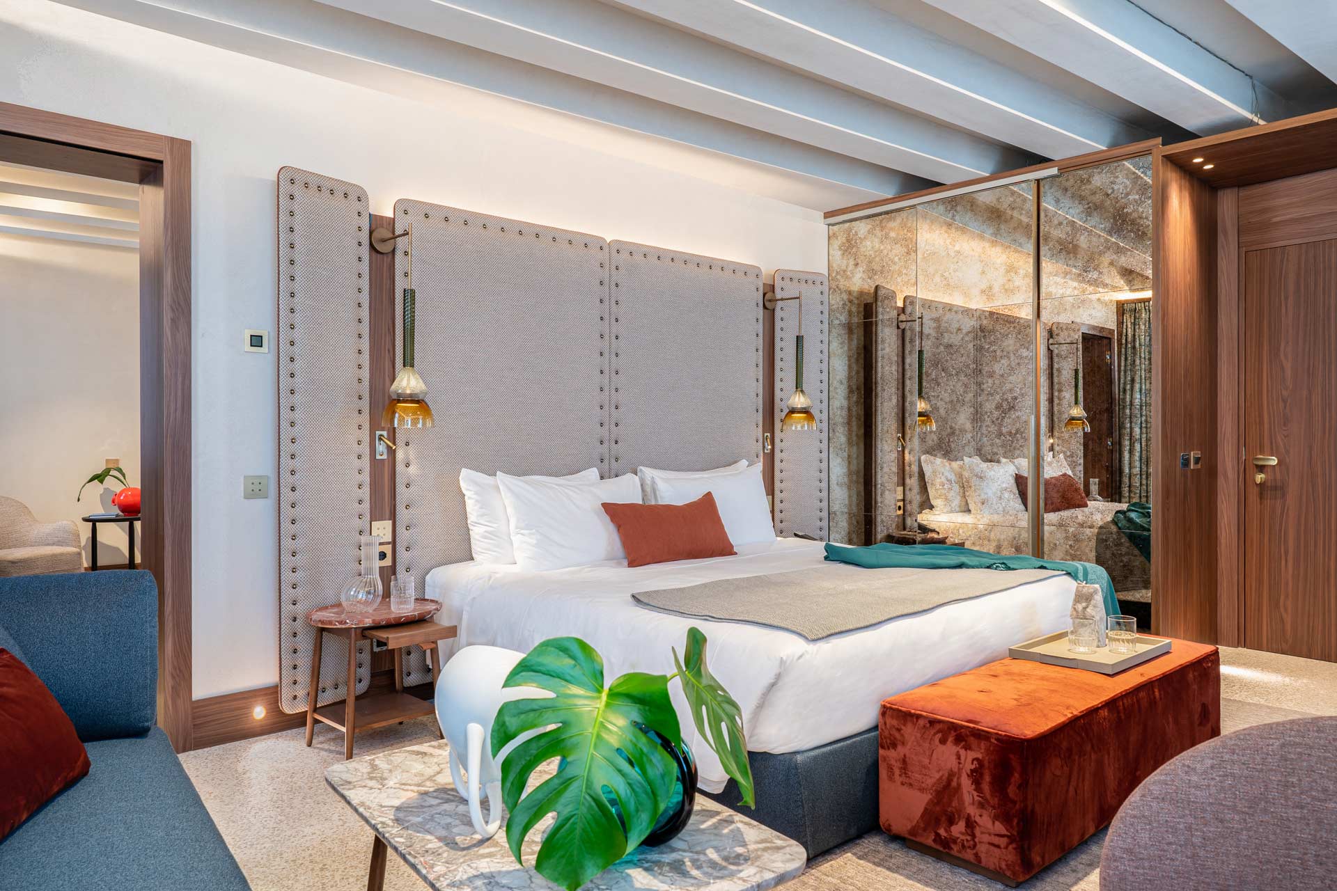 A guestroom at Ca' di Dio in Venice, Italy