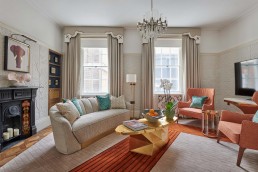 The Living Room at Great Scotland Yard Hotel's No.1 The Townhouse in London