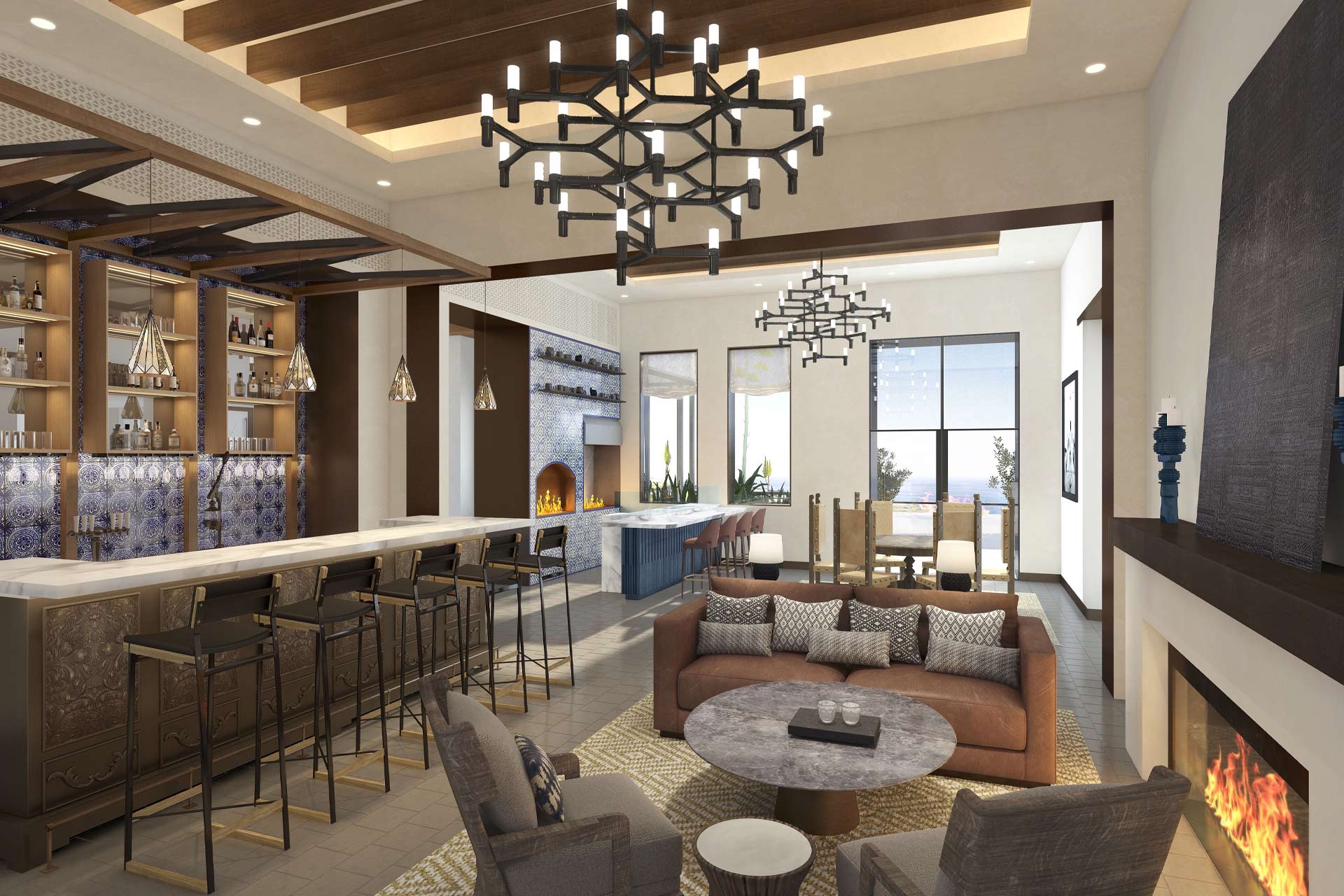 A rendering of The St. Regis Los Cabos in Mexico