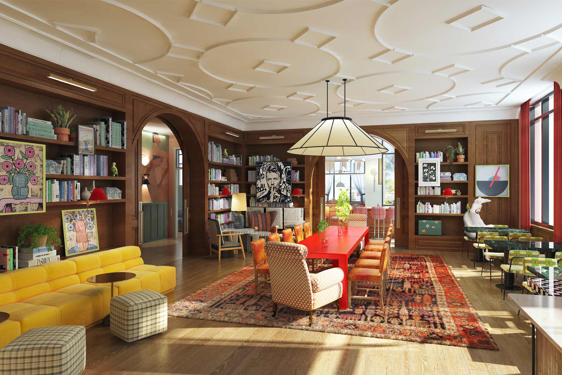 A rendering of Virgin Hotels New Orleans