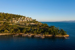 An exterior shot of Bodrum Loft in Turkey