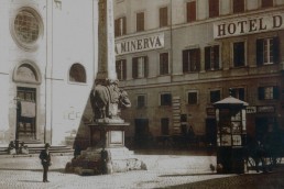 Piazza de la Minerva in Rome, Italy