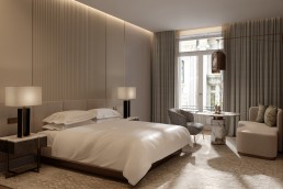 A rendering of JW Marriott Madrid in Spain