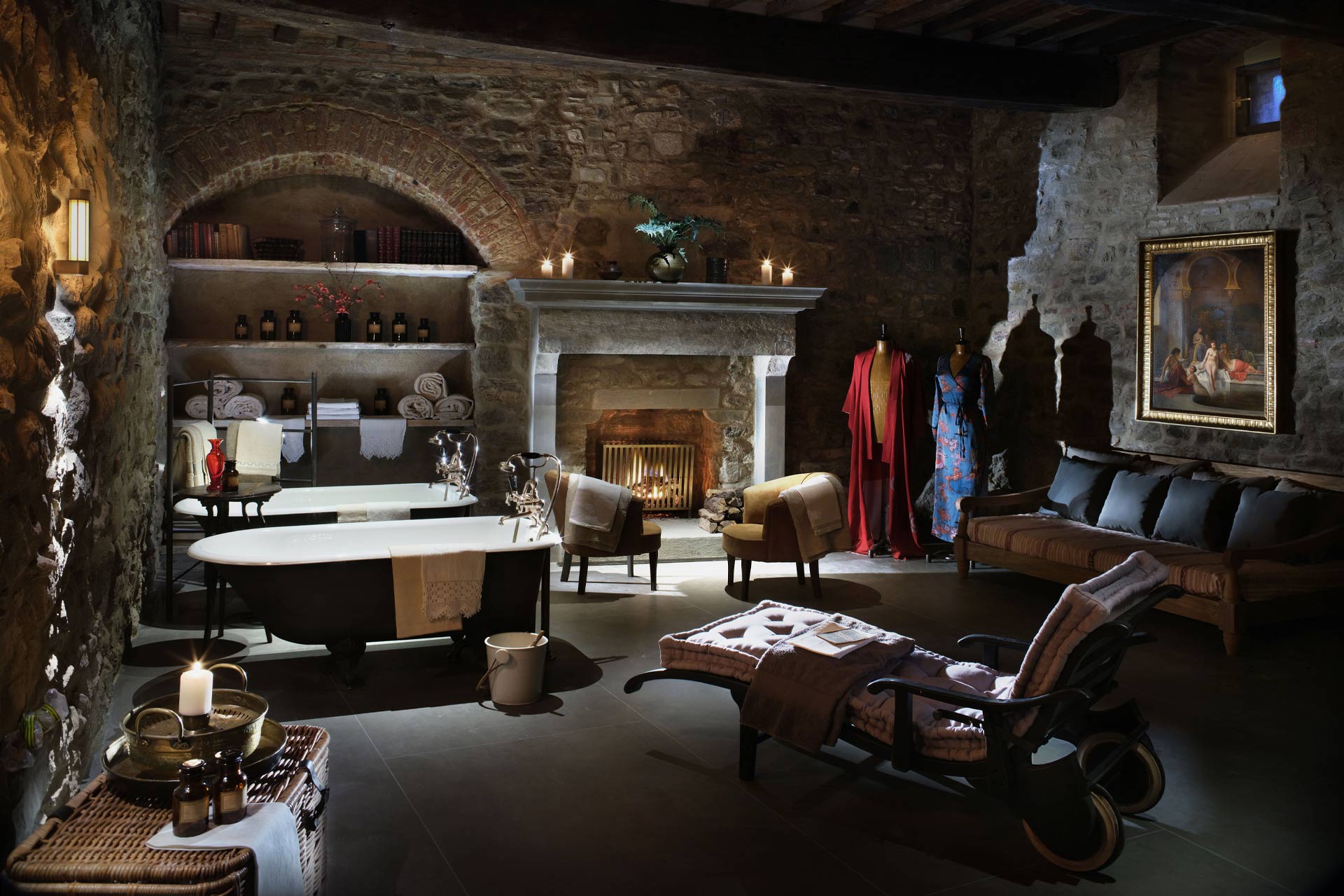 Hotel Castello di Reschio in Umbria, Italy