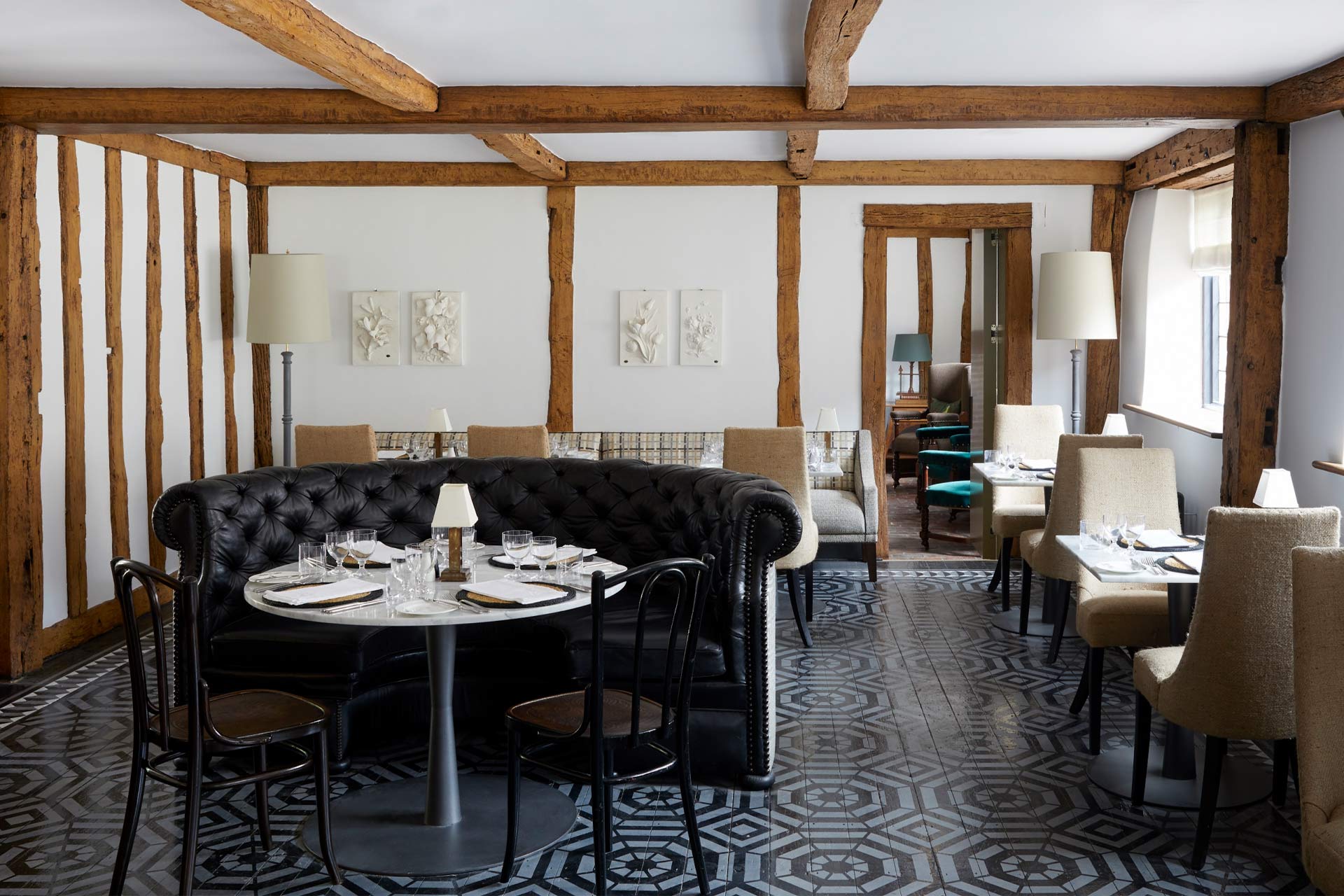 The restaurant at The Star in Alfriston