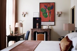 A guestroom at NoMad London