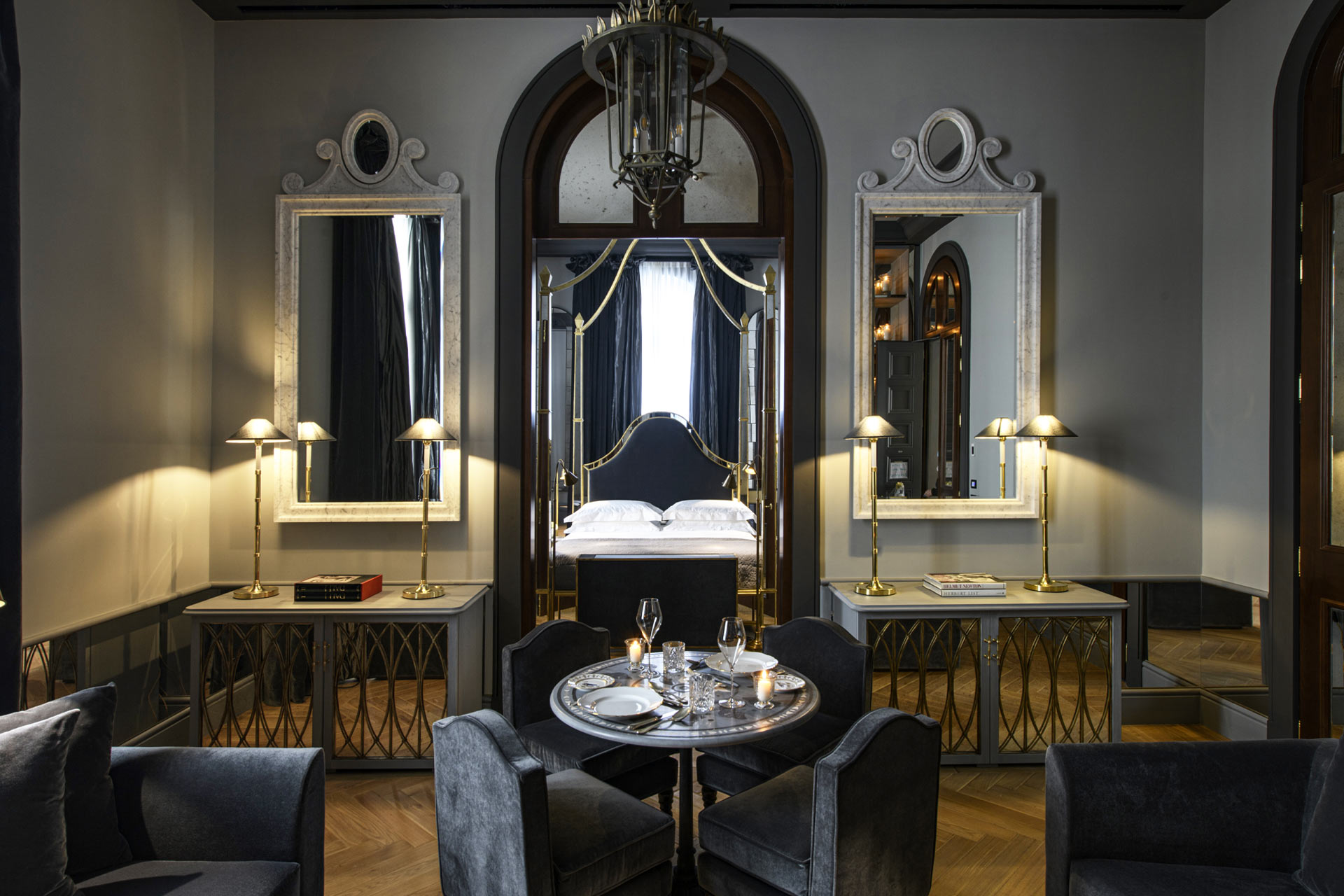 The Presidential Suite at Helvetia & Bristol in Milan