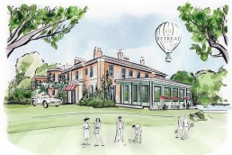 A rendering of The Retreat Elcot Park in Berkshire