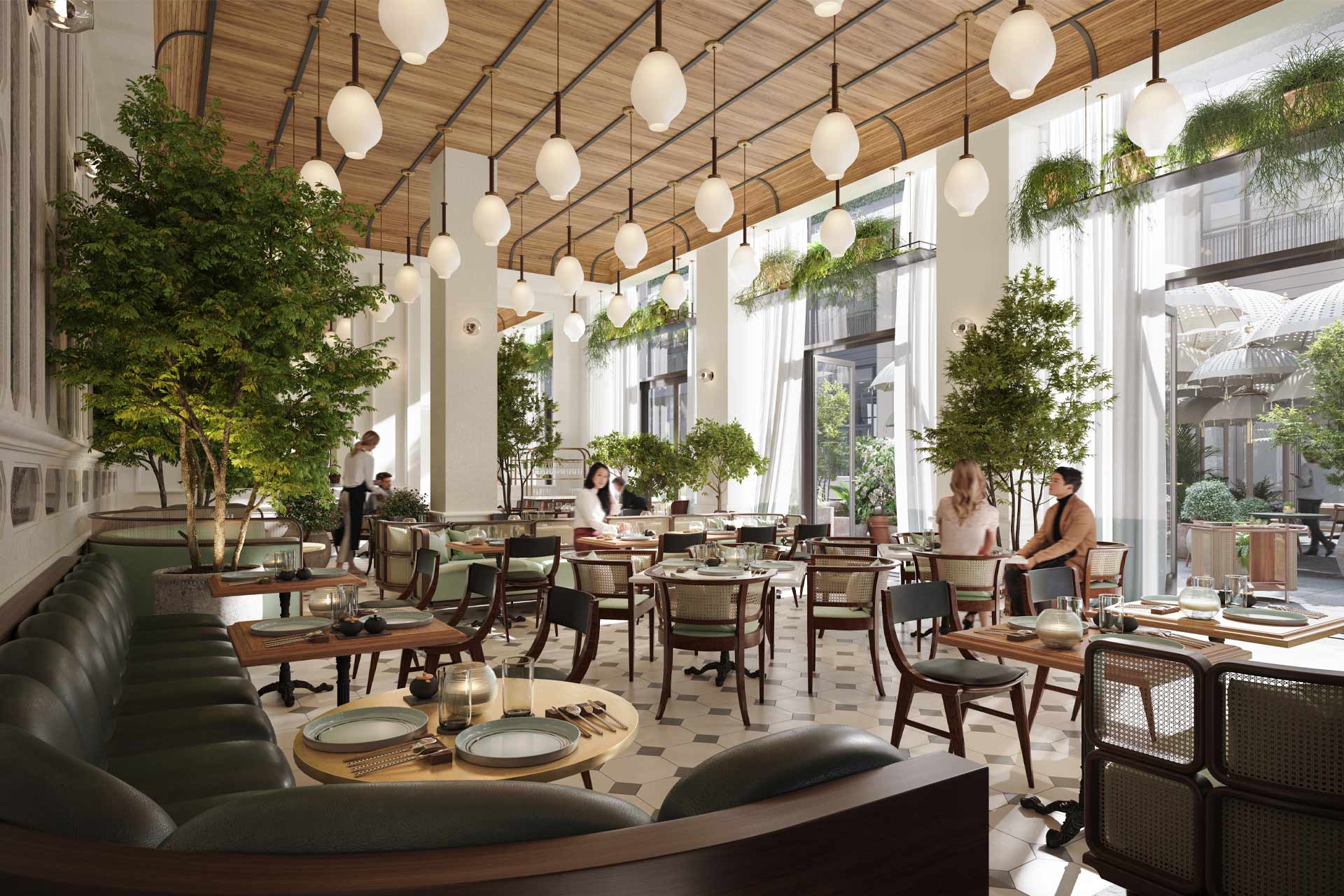 A rendering of Six Senses London
