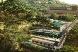 A rendering of Four Seasons Tamarindo in Mexico