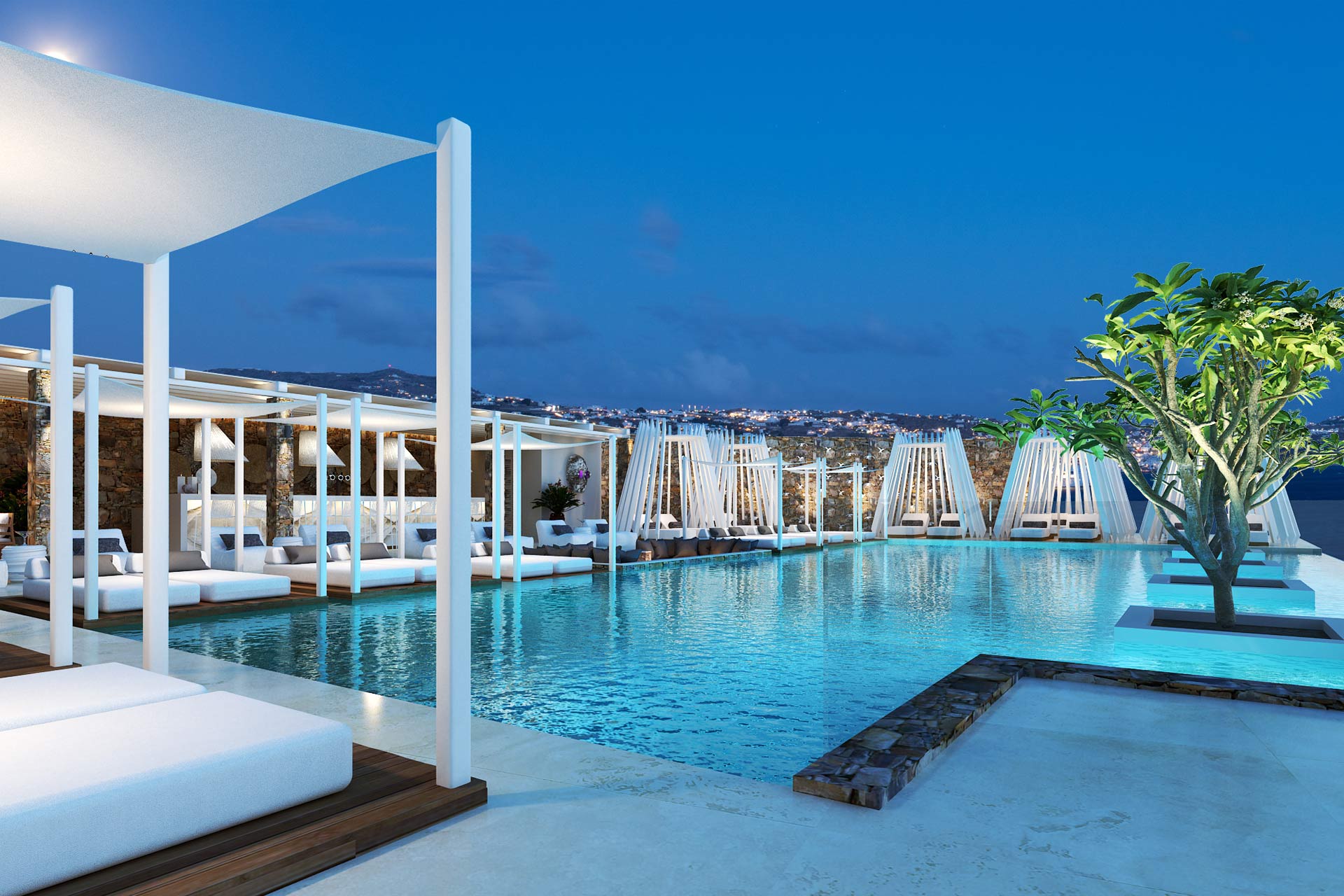 Once hotel. Орнос Греция. Греция отели. Пляж Орнос Миконос. Hotel mykonos all inclusive.
