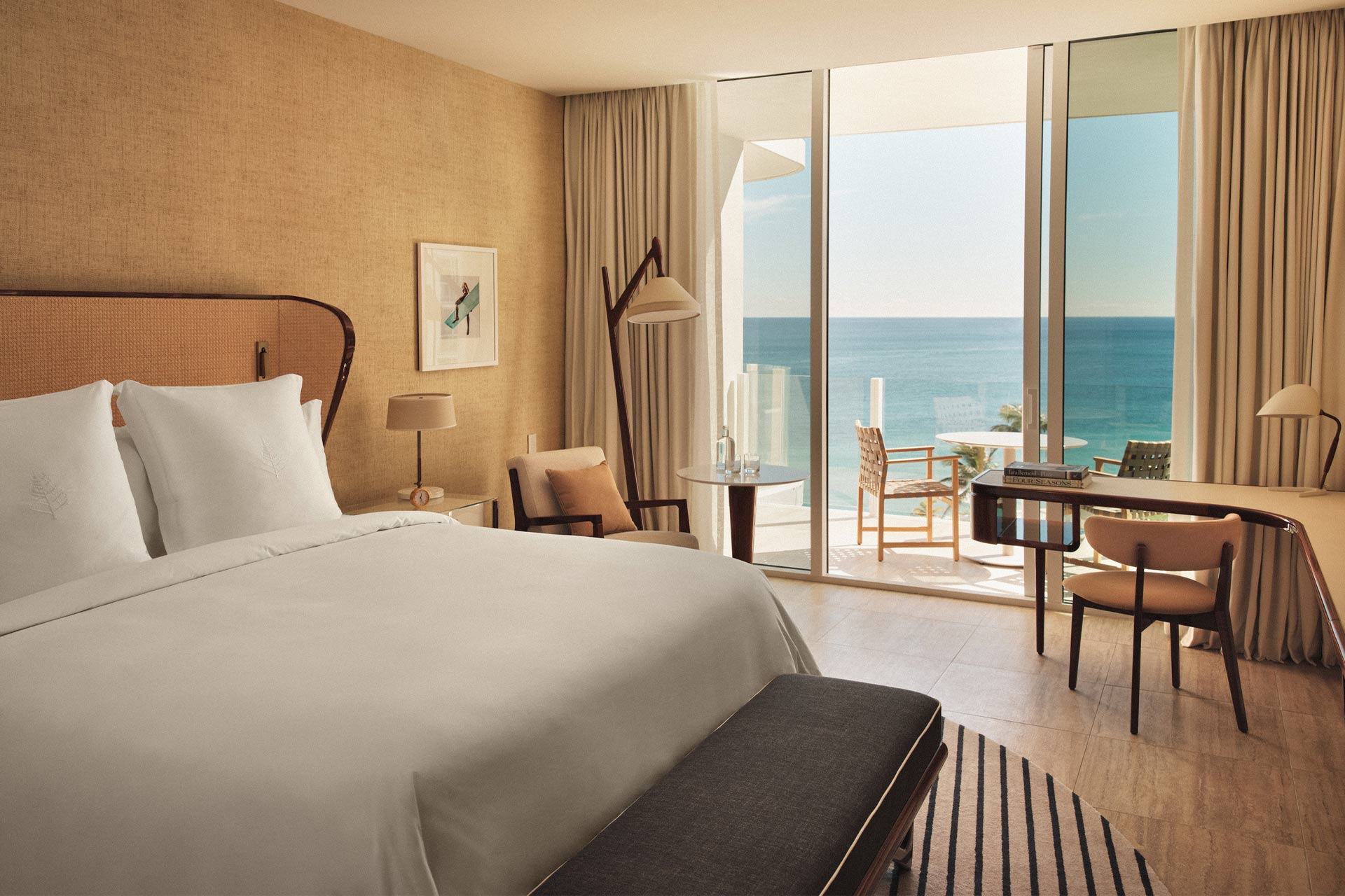 A guestroom at Four Seasons Fort Lauderdale in Florida
