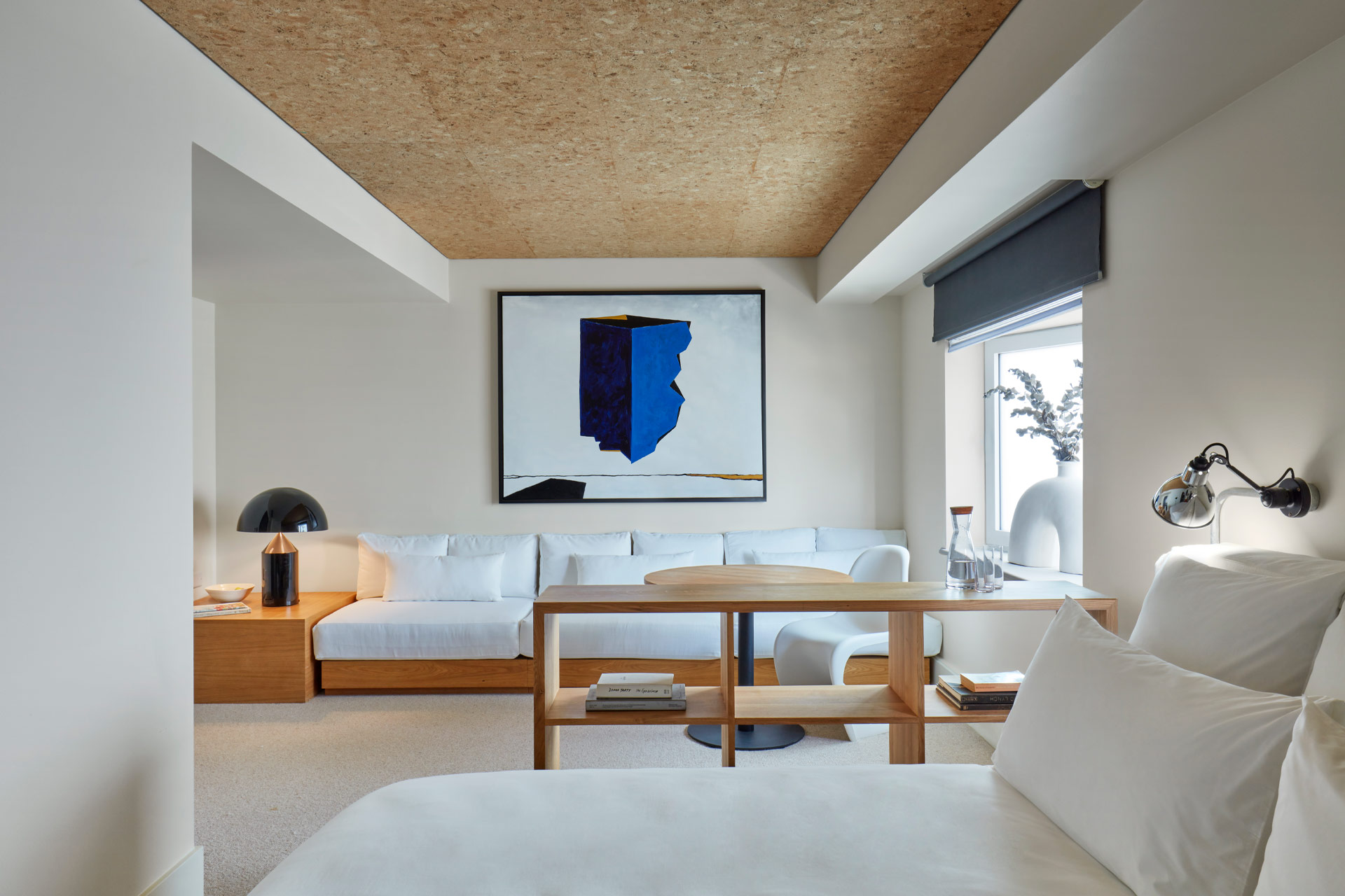 A guestroom at One Hundred Shoreditch in London