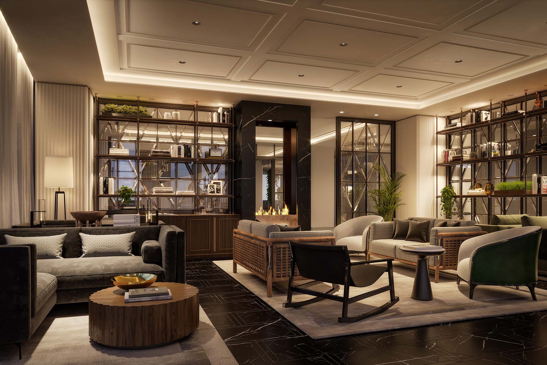 A rendering of Raffles Boston Back Bay Hotel & Residences