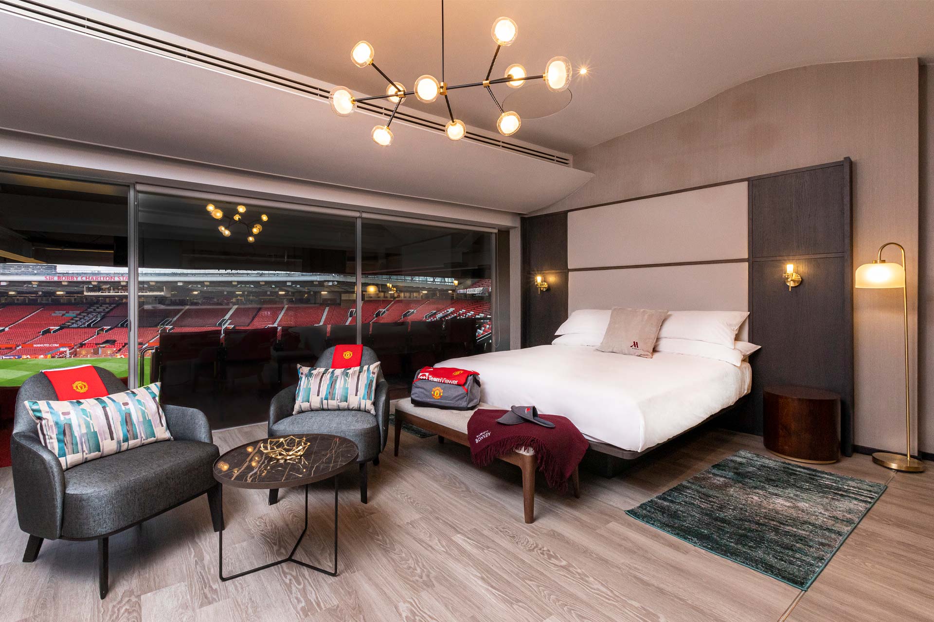 Marriott Bonvoy creates overnight suite within Old Trafford Sleeper