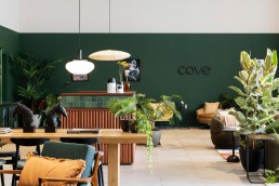 The reception at Cove – Centrum in The Hague, Netherlands