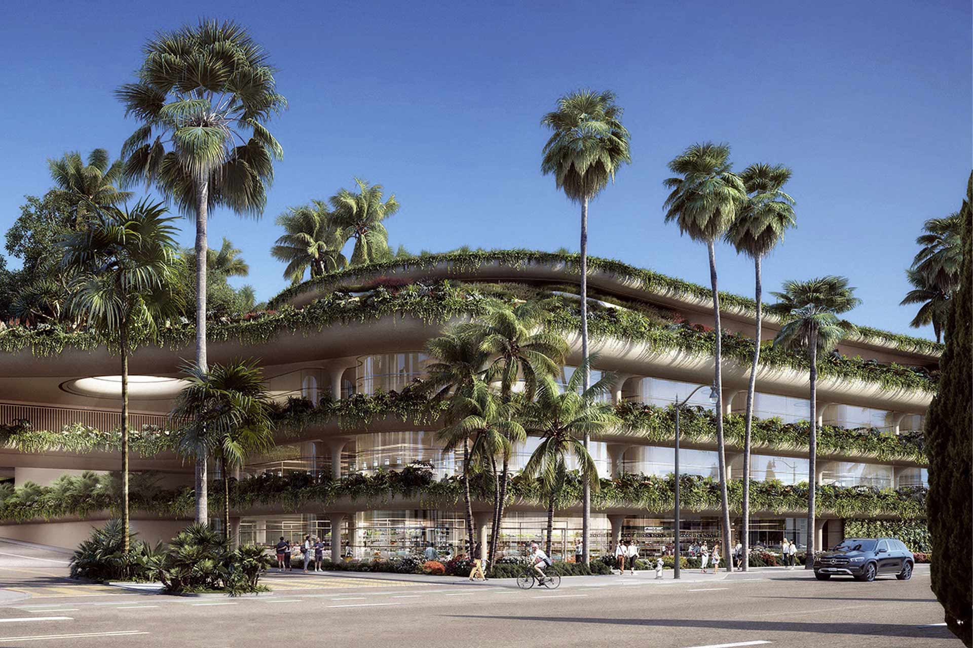 A rendering of Aman Beverly Hills in Los Angeles