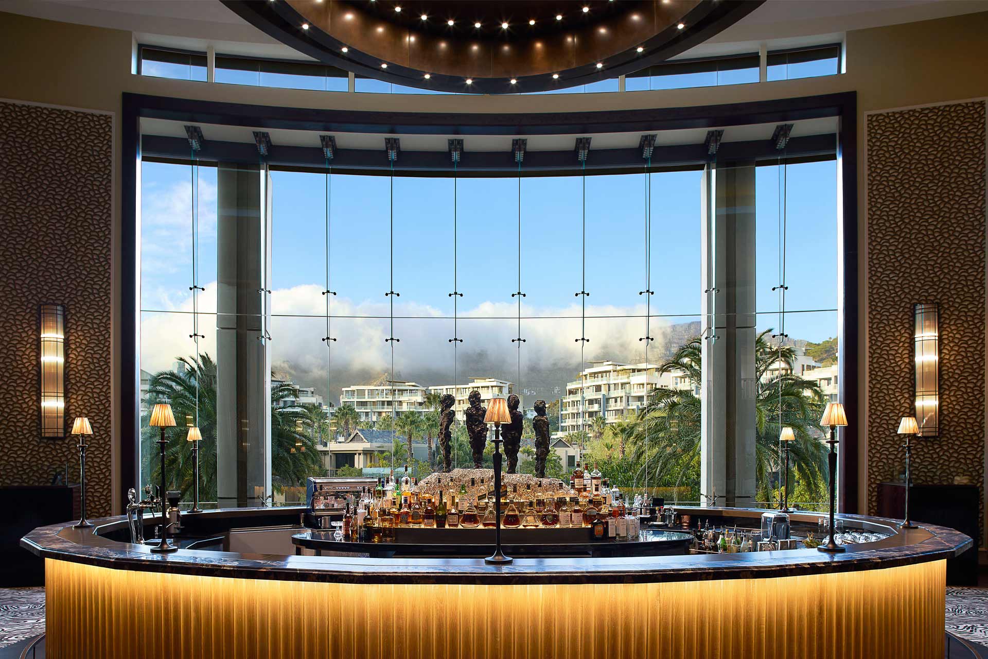 The Vista Bar & Lounge at One&Only Cape Town in South Africa