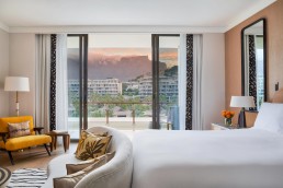 A guestroom at One&Only Cape Town in South Africa