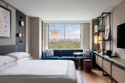 An Upper Stories guestroom at Thompson Central Park New York