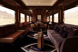 The Presidential Suite aboard the Orient Express