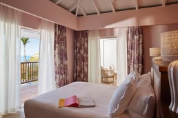 A guestroom at Tropical Hotel in St Barth
