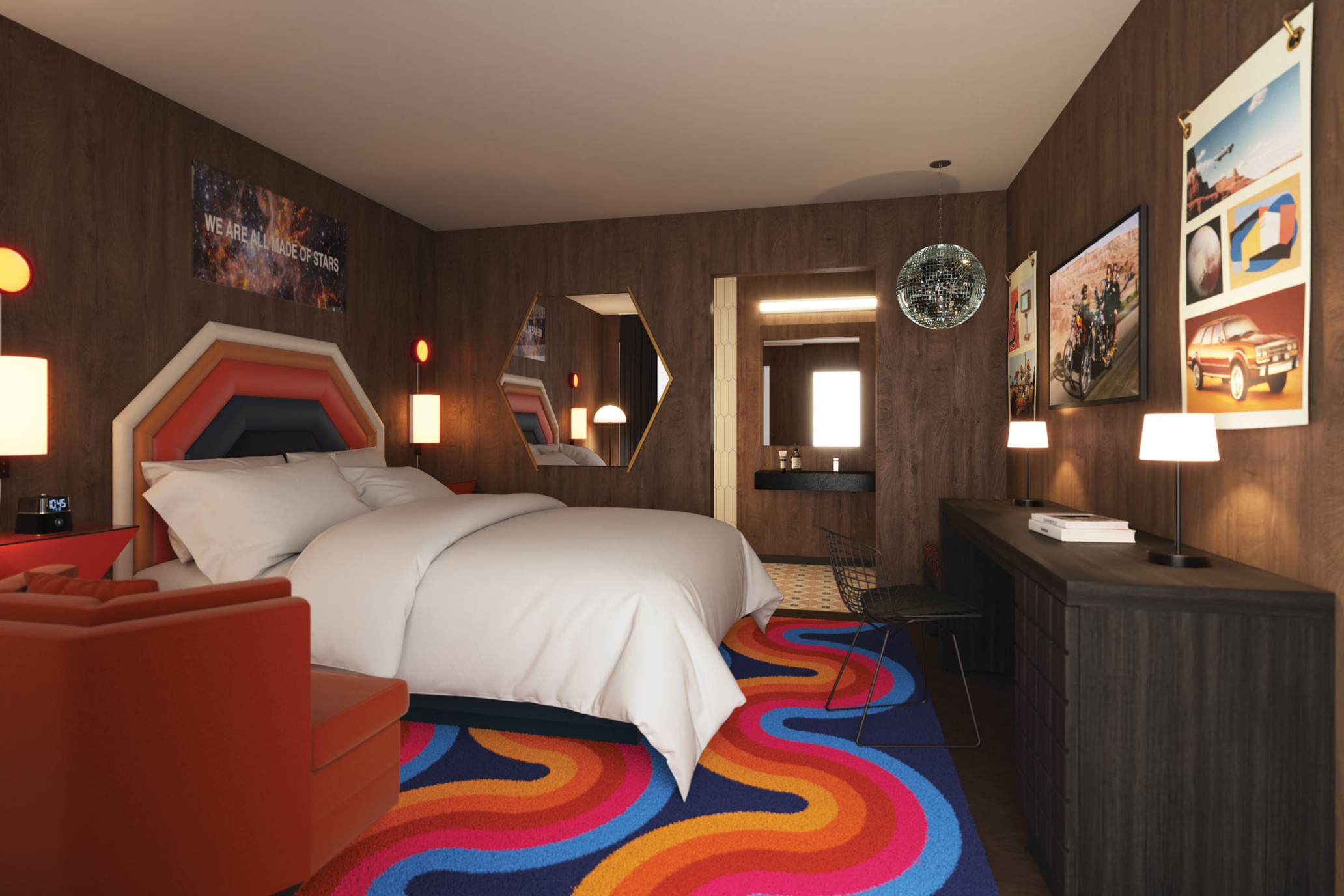 Retro-futuristic motor hotel reopening on Route 66 - Sleeper
