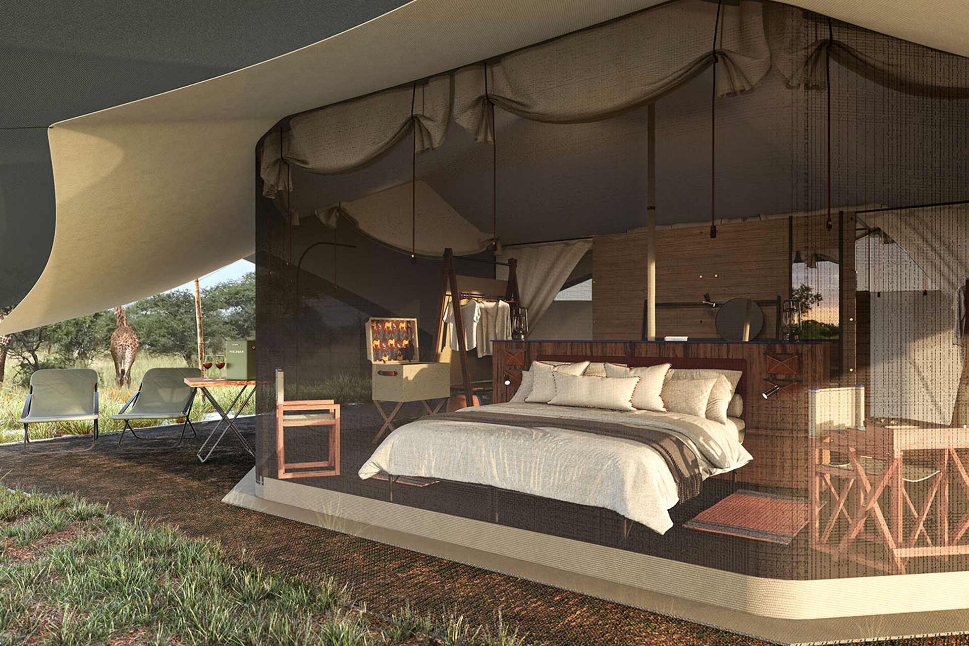 Migrational Camps, Luxury Safari Camp Serengeti