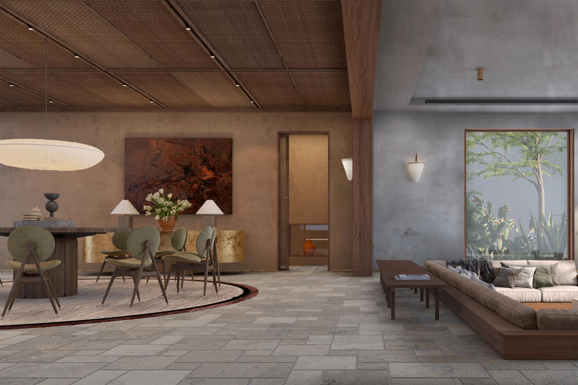 A rendering of Hylla Mansion in Hong Kong