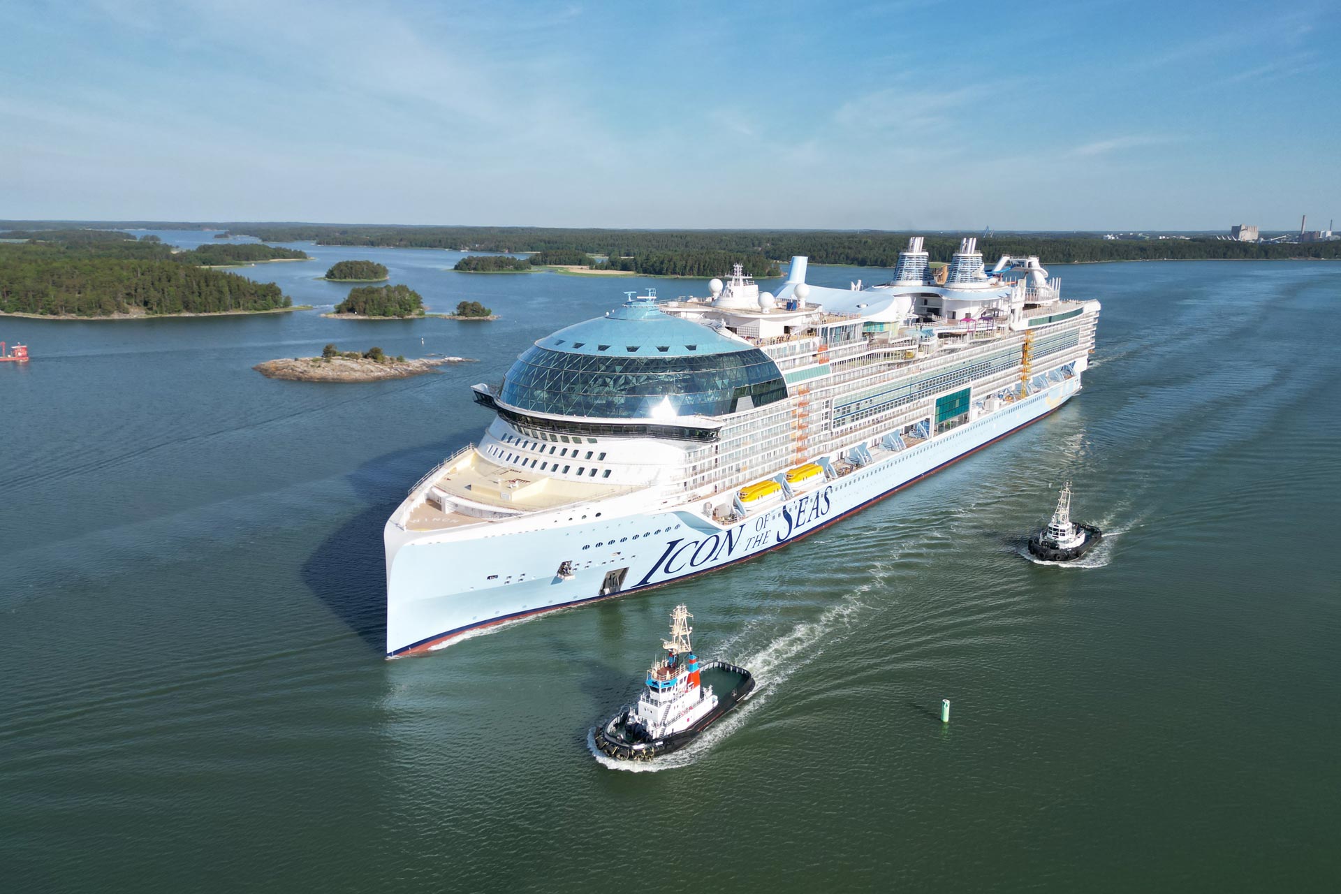 Icon of the Seas completes first round of sea trials - Sleeper
