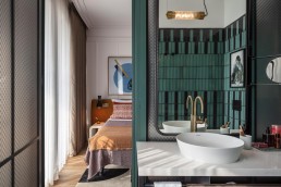 The George Hotel Guestroom