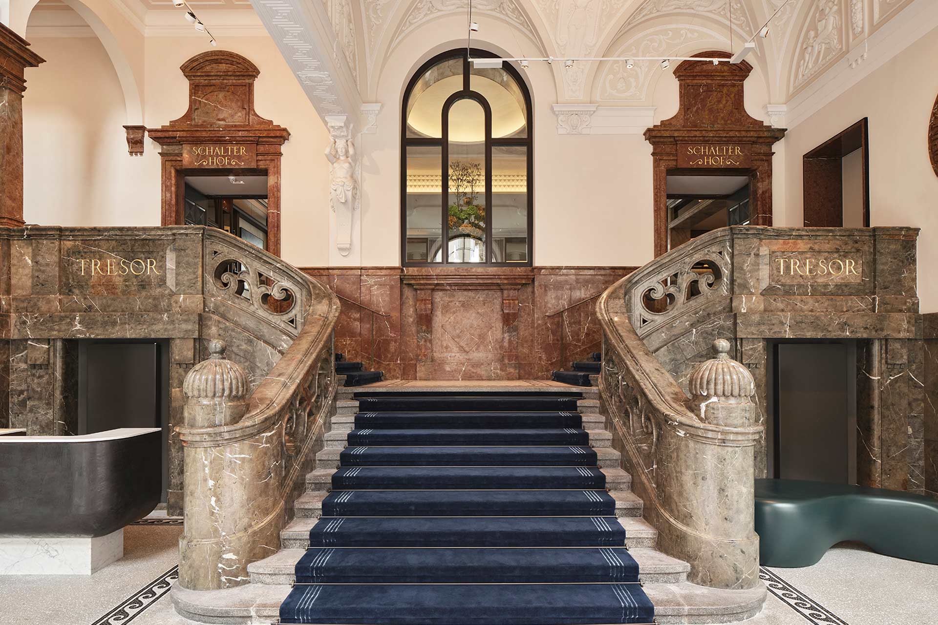 Rosewood Munich Staircase