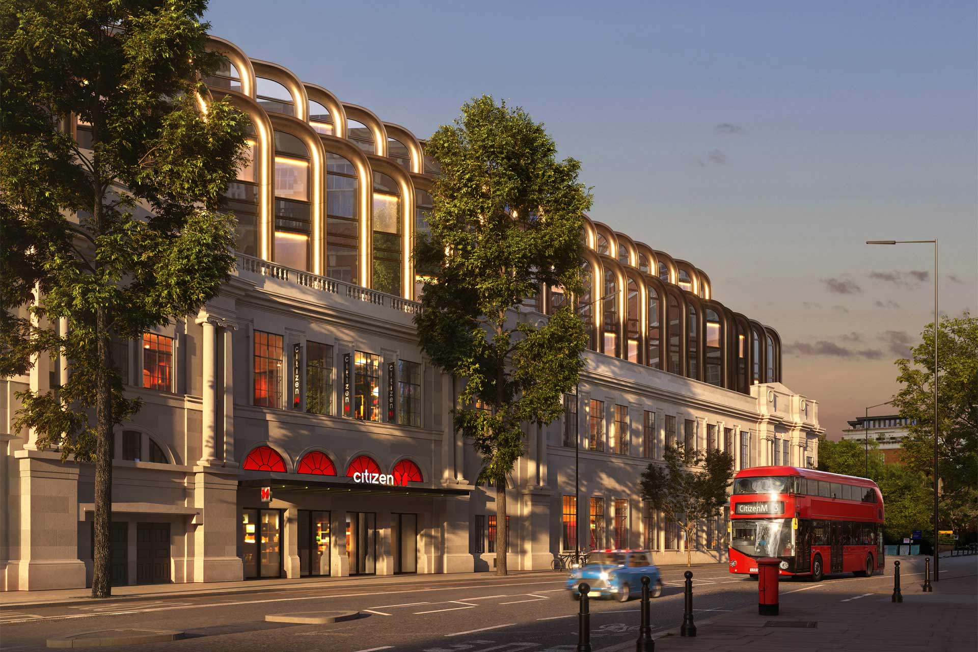 CitizenM to land amidst £1.3 billion regeneration of London's Olympia ...