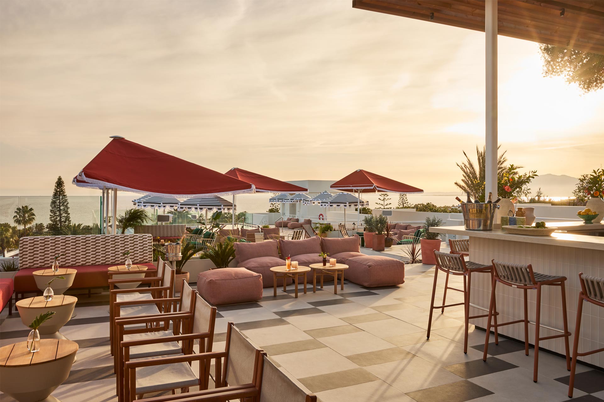 Kimpton Los Monteros Hotel Rooftop