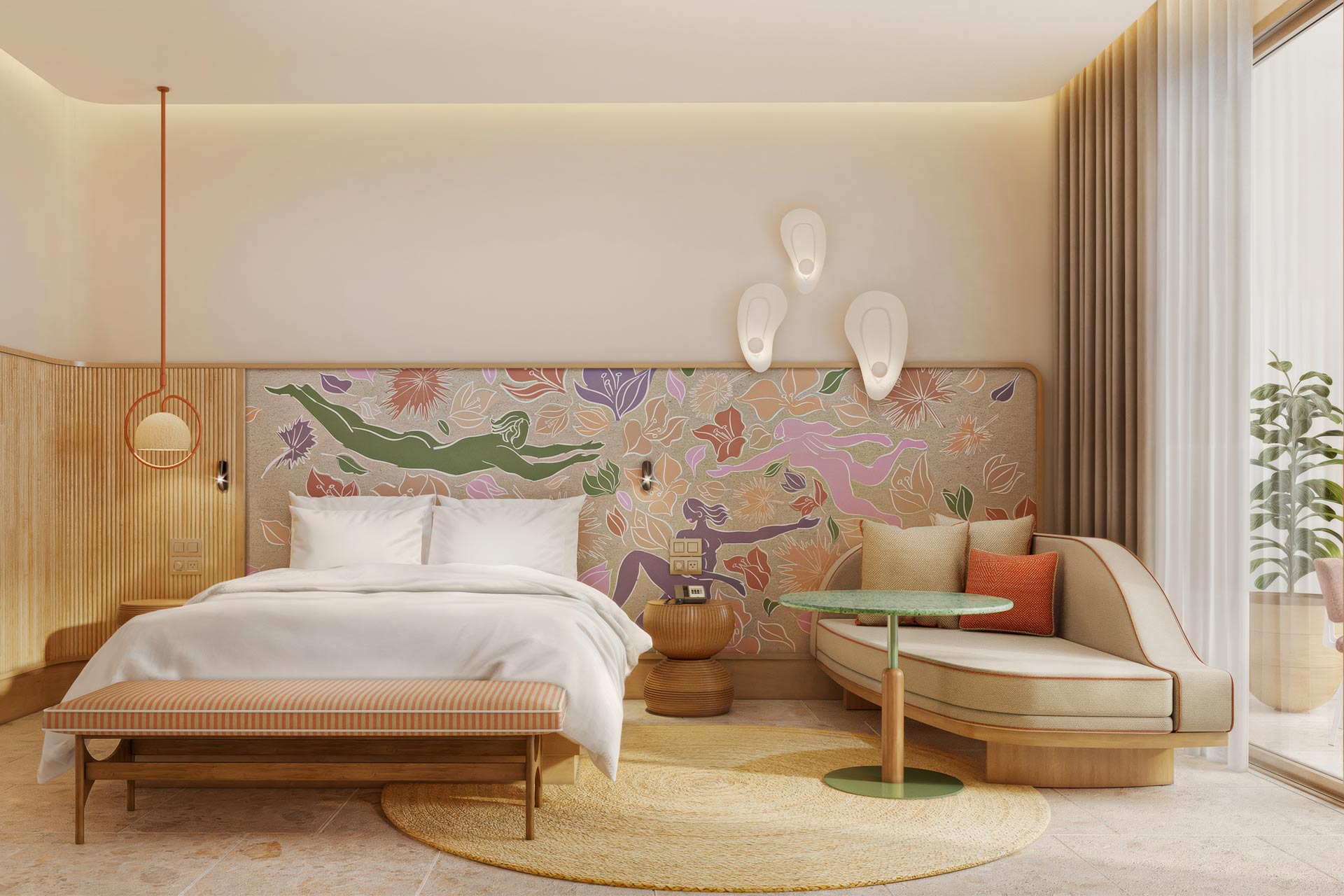 The Standard, Pattaya Na Jomtien guestroom