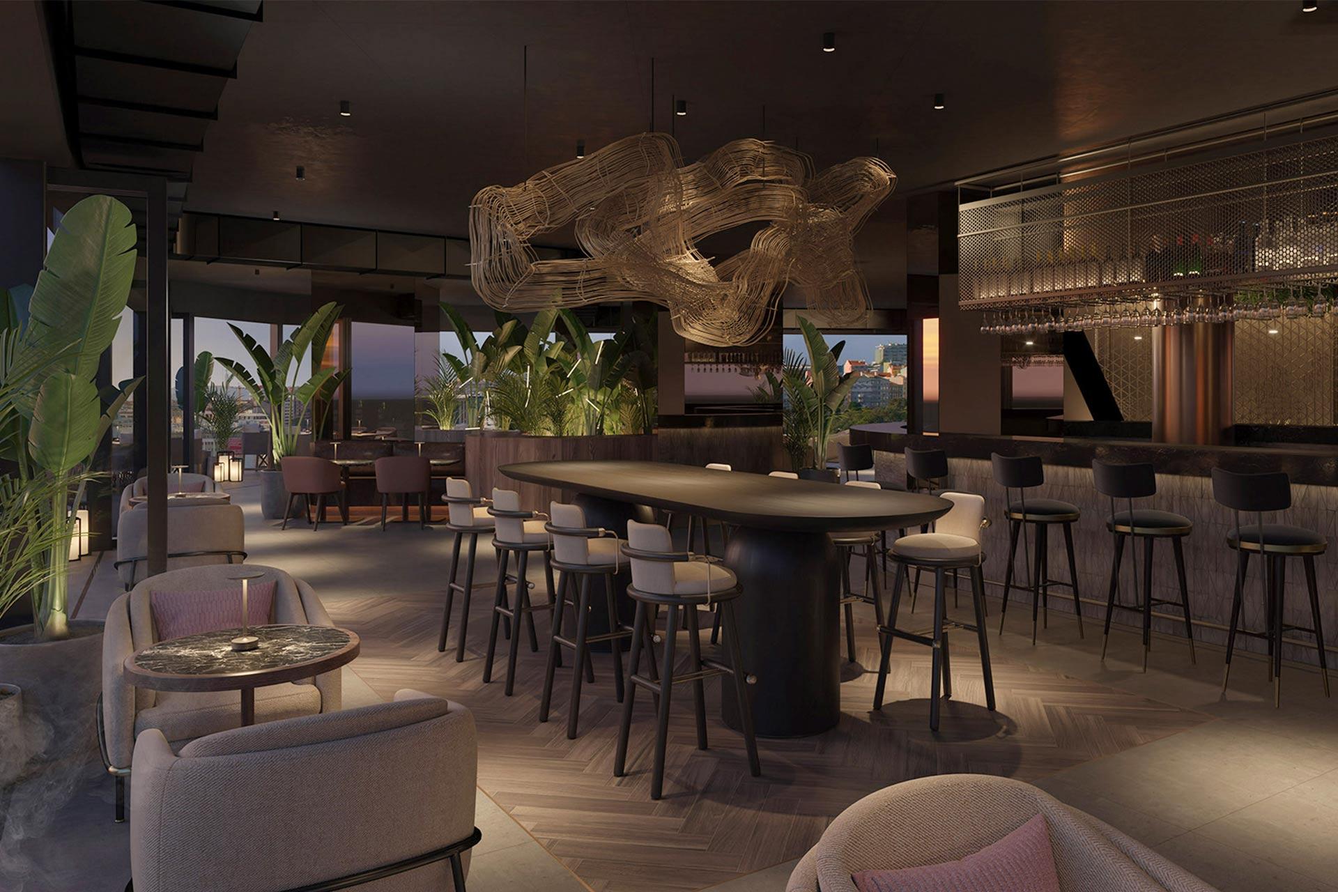 ME Lisbon restaurant