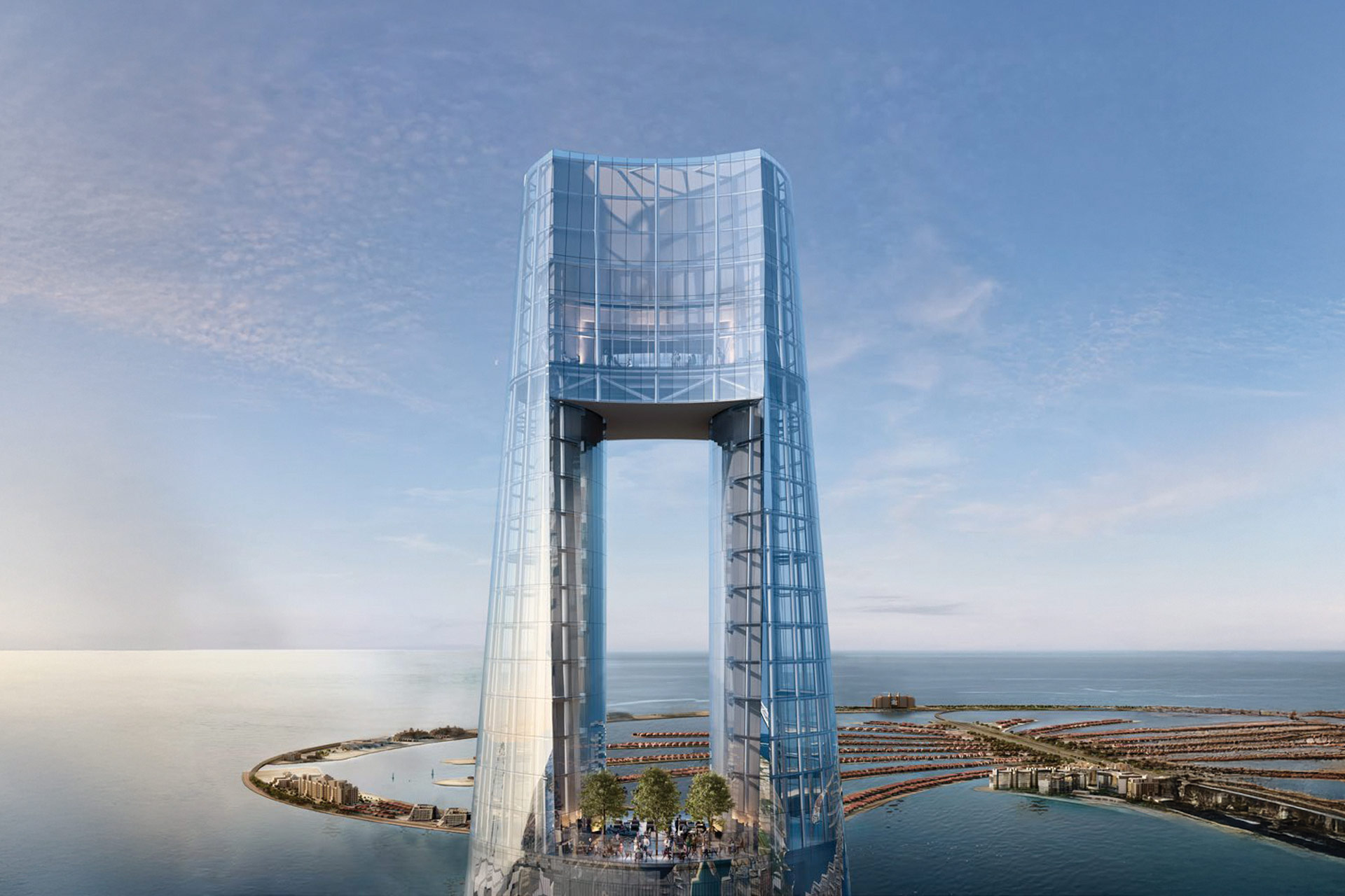 Ciel Dubai Marina eye view