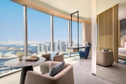 Ciel Dubai Marina suite living room