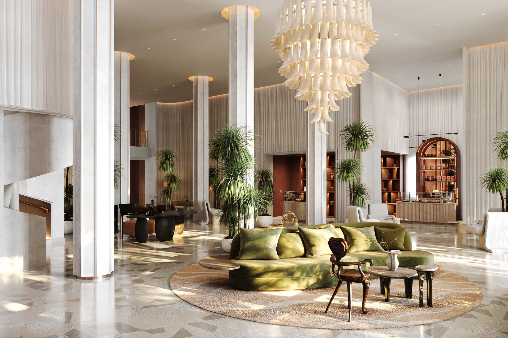 Delano Miami Beach lobby