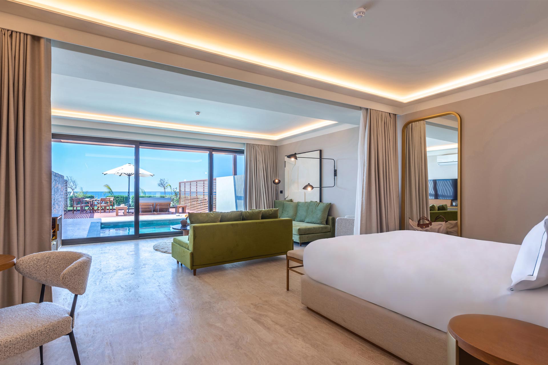 Aulus Chania guestroom