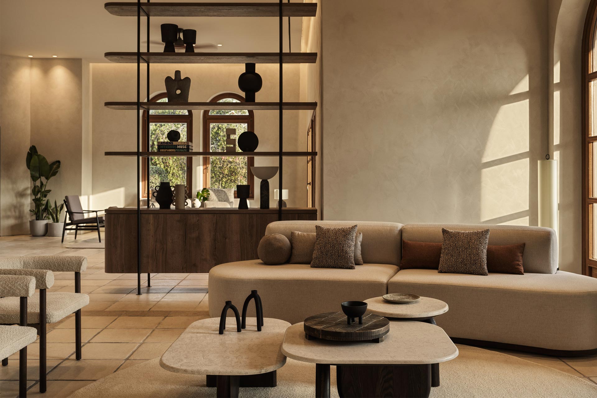 Aulus Lindos Rhodes lobby