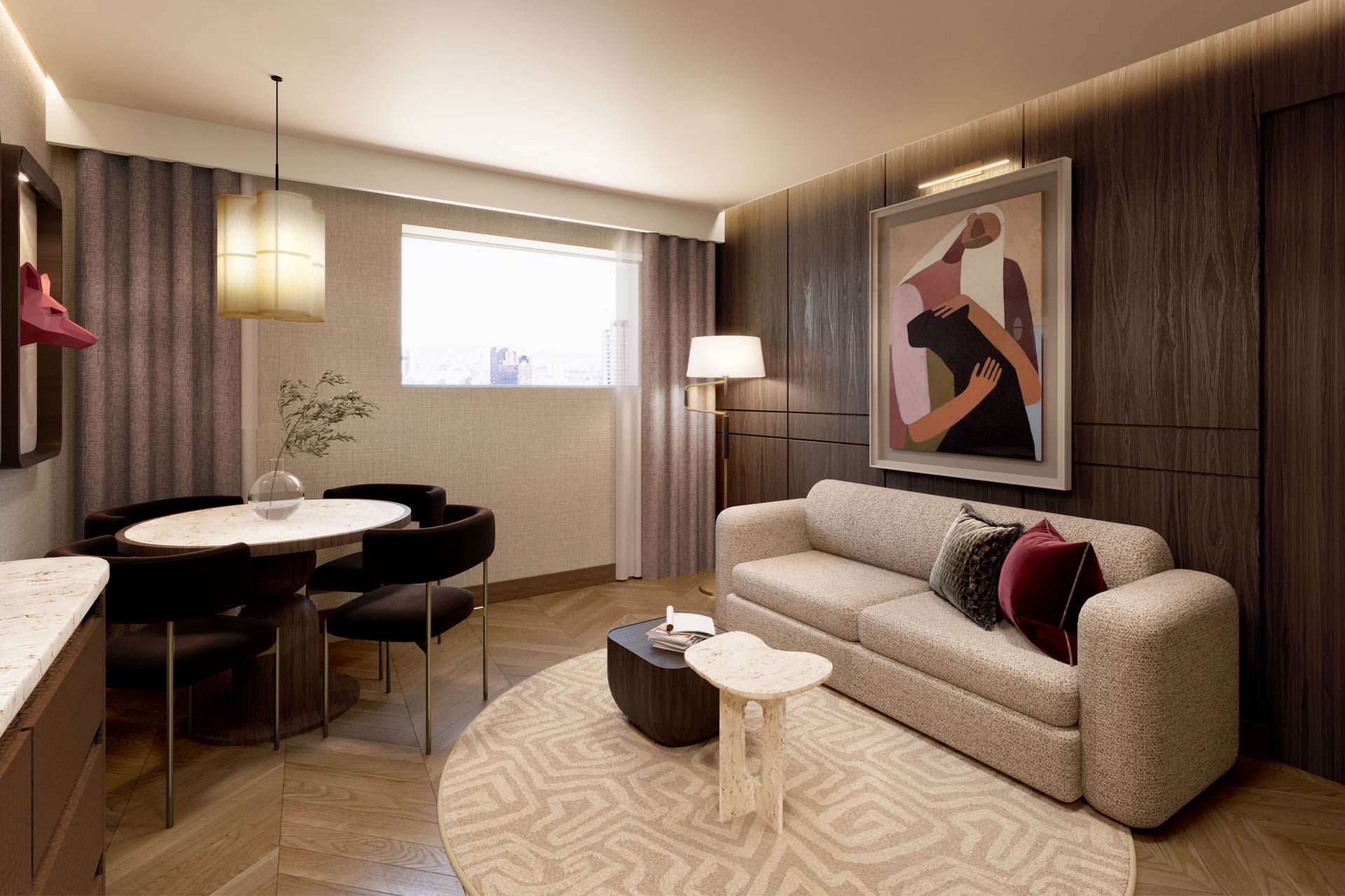 Hilton London Bankside Deluxe Suite